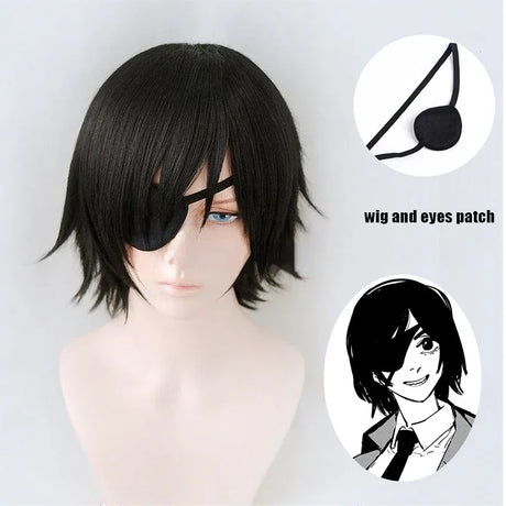 Chainsaw Man Part Himeno Anime Cosplay Costumes Wig