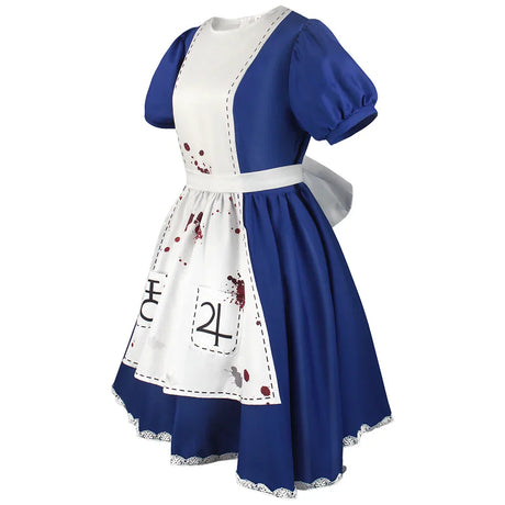 Game Alice: Madness Returns Cosplay Costume Alice Maid