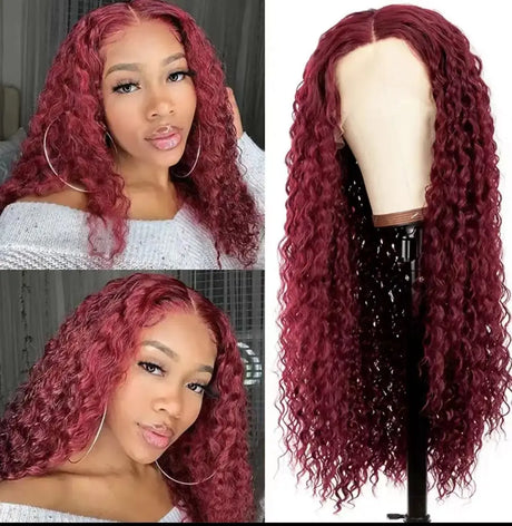 Long Curly Hair Wigs * Lace Front Hair