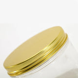 Plastic Jar With Lids Clear Cosmetic Refillable Bottles