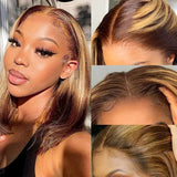 Ishine Highlight Straight Bob Wig Lace Front