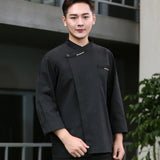 Chef Jacket Men Restaurant Kitchen Cook Shirts Hotel