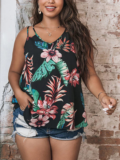 Finjani Women Cami Top All Over Print Tank