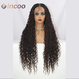 Boho Box Braided Wigs Double Lace Front Goddess