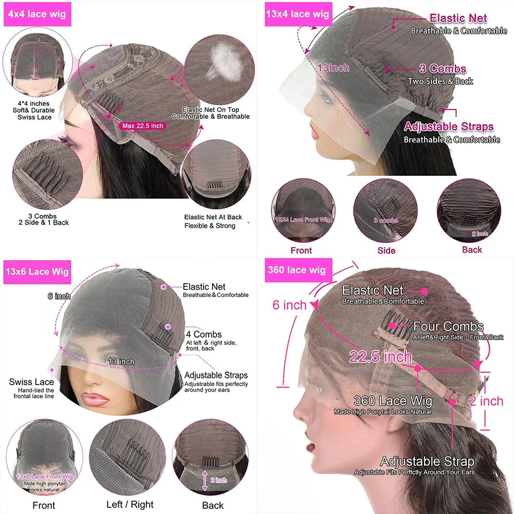 Lace Frontal Wig Hd Transparent Lace Front
