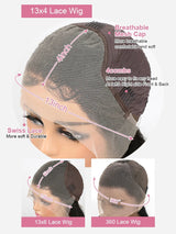 Hd Transparent Lace Front Human Hair