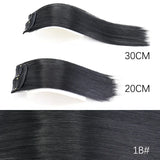 Azqueen Synthetic Cm/Cm Invisible Straight Pads Clip In