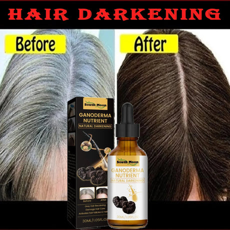 Gray White Hair Treatment Serum Oil White