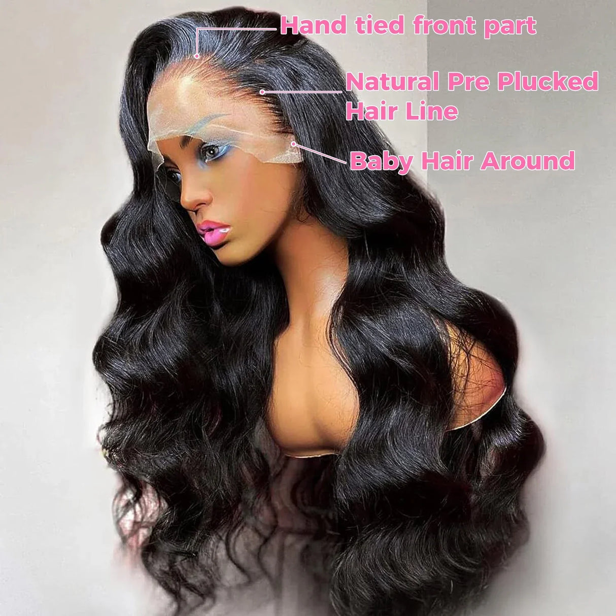 Body Wave Hd Lace Frontal Wig Human