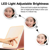 Led Vanity Mirror With Lights Big Portable Foldable