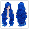 Women Synthetic Hair Red Pink Blue Orange Curly