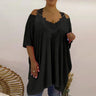 Tops Women' Summer Size Short Sleeve Solid T