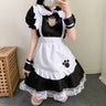 Sexy Black Cat Girl Women Fantasy French Maid