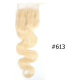 Lace Closure Body Wave Natural Color Dark