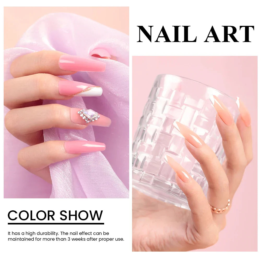 Poly Nail Gel Kit With W Nail Dryer