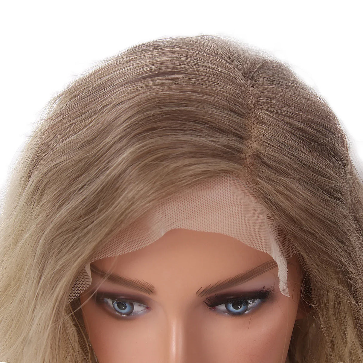 Synthetic Lace Front Wig Curly Heat Resistant Fiber