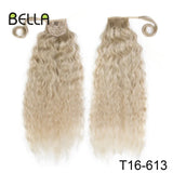 Bella Curly Synthetic Hair Ponytail Extensions Long Curly