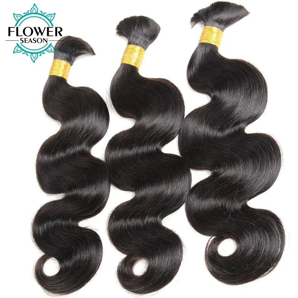 Body Wave Bulk Hair For Braiding Human Hair