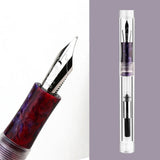 Majohn Fountain Pen Transparent Eyedropper Ef F