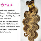 Highlight Body Wave Bundles Human Hair Bundles