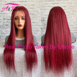 Wigs Transparent Lace Front Human