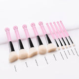 Cute Cat Claw Shape Makeup Brushes