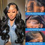 Body Wave Lace Front Human Hair Wigs