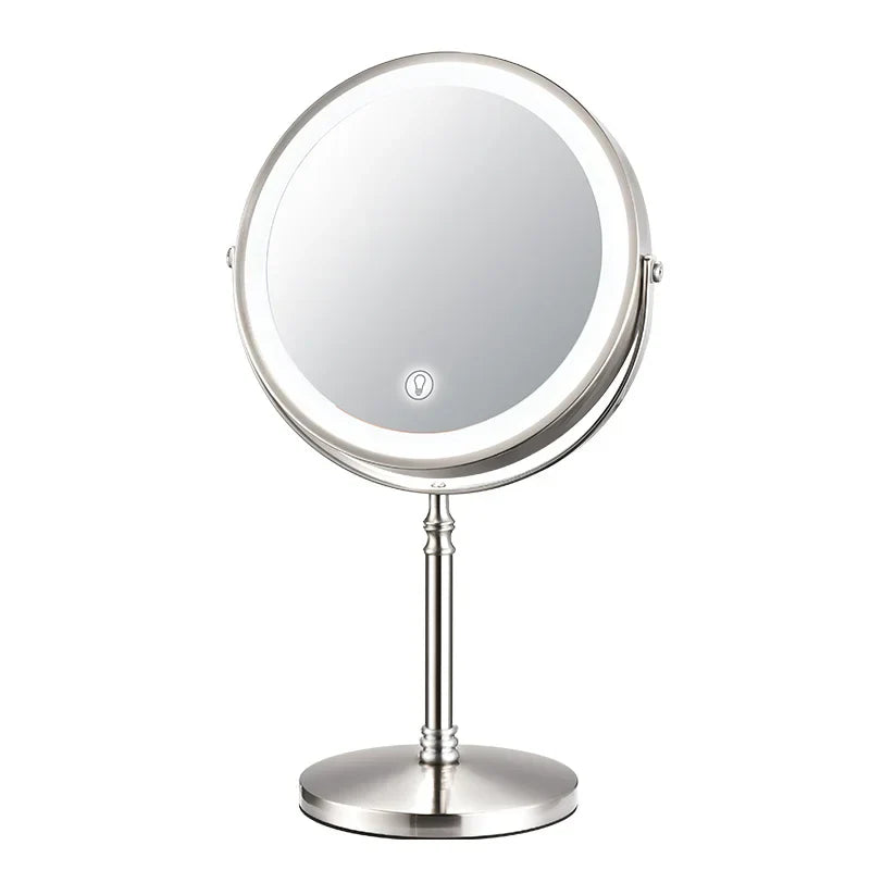 Makeup Mirror With Light Lamp X Magnifying Desktop