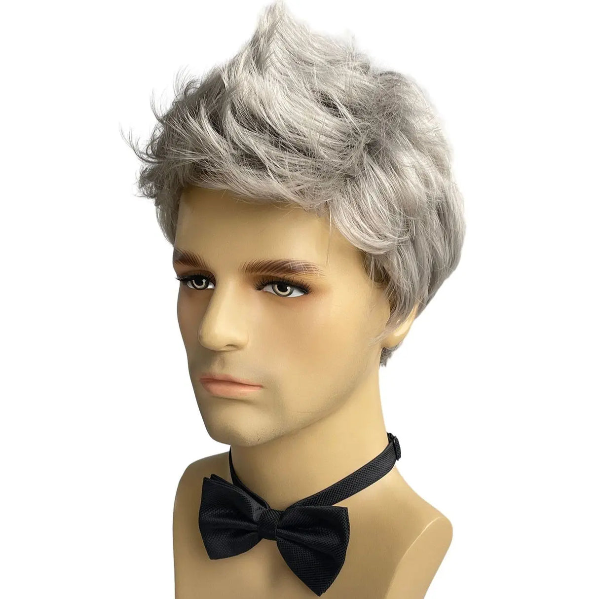 Bchr Short Men Blonde Wigs Synthetic Natural Straight