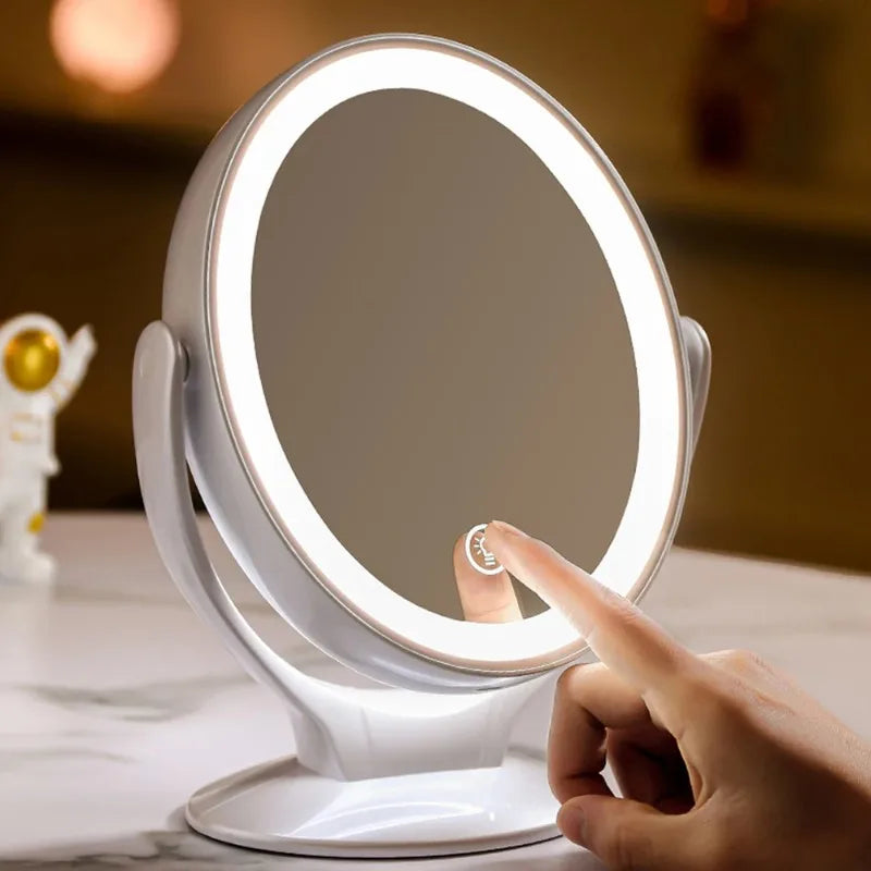 USB Rechargeable LED Makeup Mirror