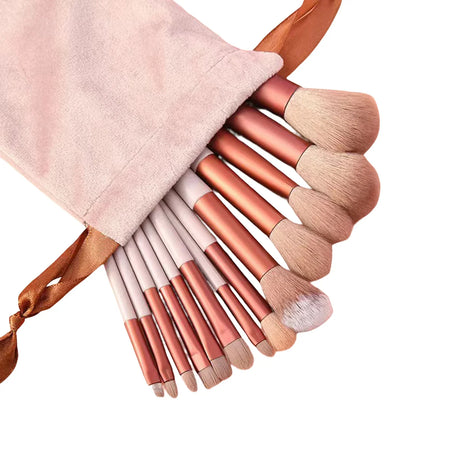 Essentials Makeup Brushes Portable Cosmetic Brushes