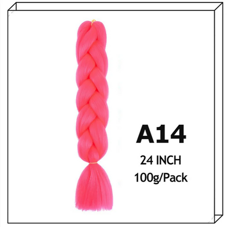 Synthetic Long Jumbo Ombre Braiding Hair For Women