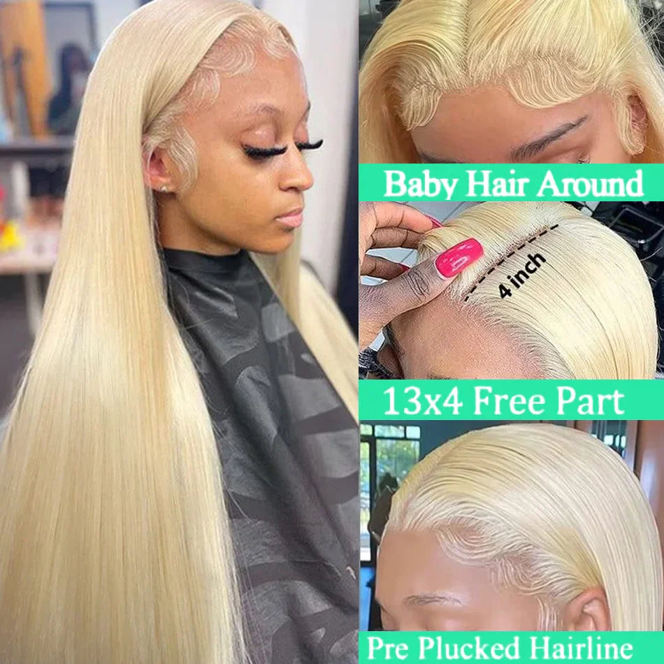 Honey Blonde X Hd Lace Front Human Hair