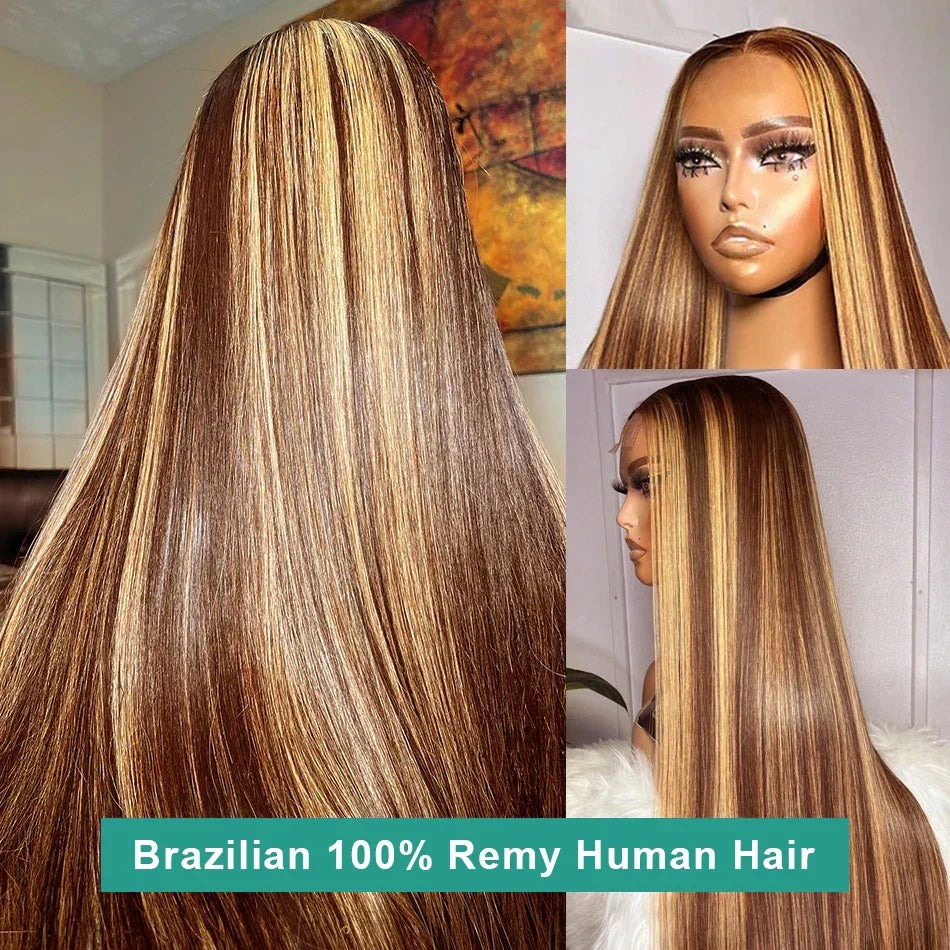 Melodie Hd Highlight Ombre Straight X Lace