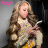 Highlight Wig Human Hair Body Wave Lace Front