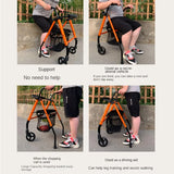 Height Adjustable Walkers For Elderly Hemiplegia Rehabilitation Mobility