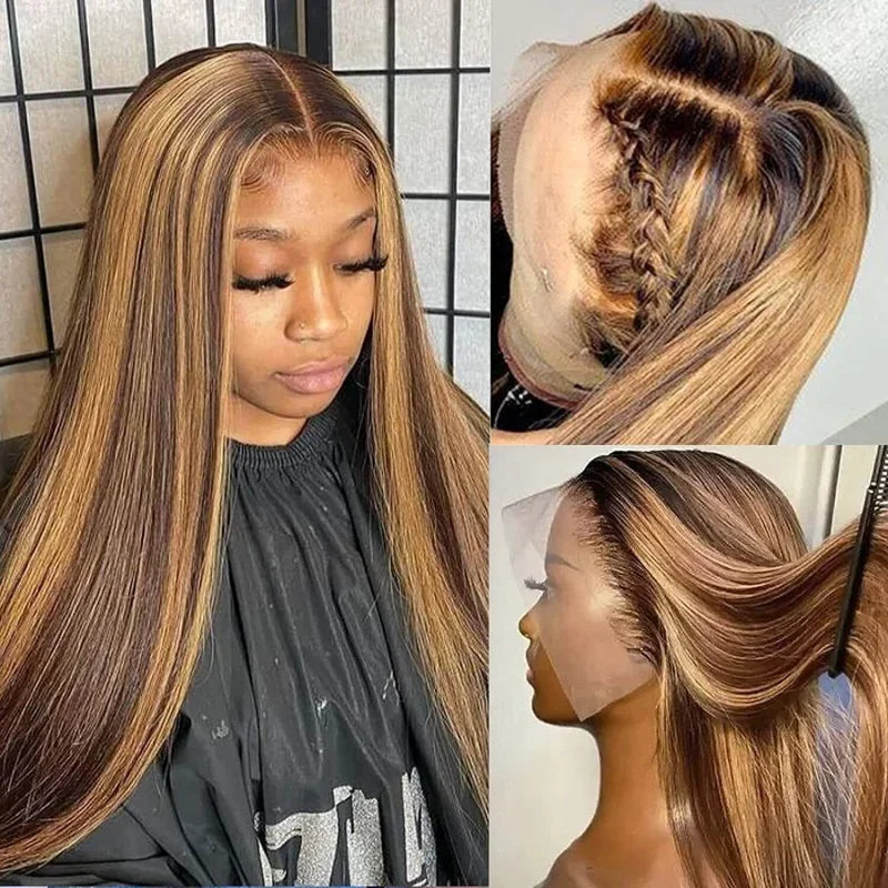 Highlight Ombre Hd Transaprent Lace Front