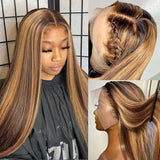 Highlight Ombre Hd Transaprent Lace Front