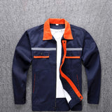 Safety Reflective Work Clothing Men Loose Durable Mechanical