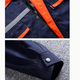 Safety Reflective Work Clothing Men Loose Durable Mechanical