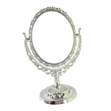 Tabletop Makeup Mirror Elegant Decorative Degree Rotation Desktop