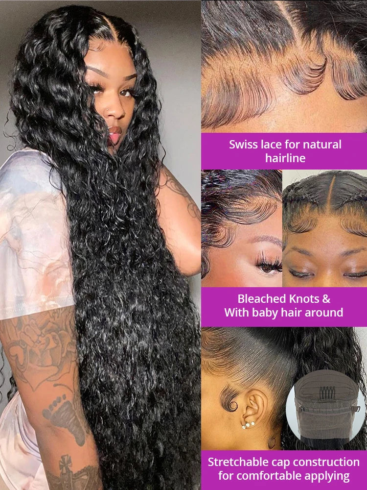 Curly X Lace Front Human Hair Wig Brazilian