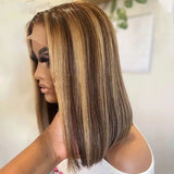 Ishine Highlight Straight Bob Wig Lace Front