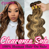 Highlight Body Wave Bundles Human Hair Bundles