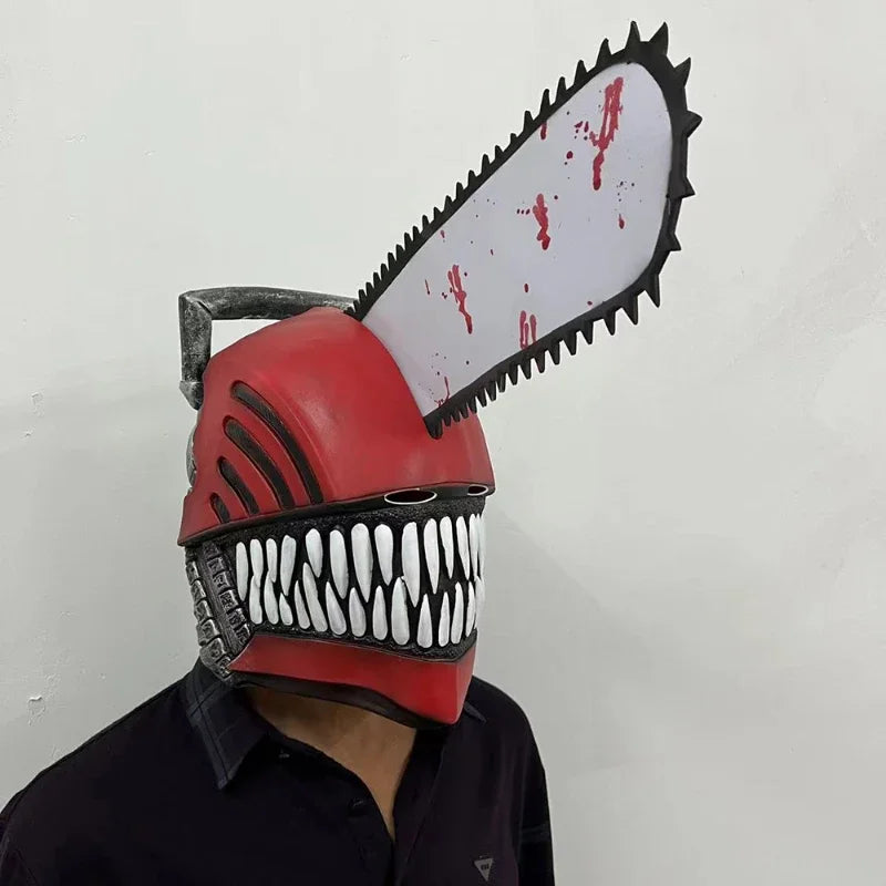 Anime Chainsaw Man Cosplay Saws Hand Headgear Pochita