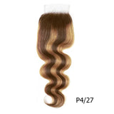 Lace Closure Body Wave Natural Color Dark