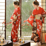 Kimono Women Japanese Traditional Yukata Haori Kimonos Cosplay