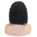 Deep Curly J Bob Wigs Human Hair Water