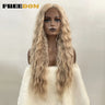 Freedom Synthetic Lace Wig Long Deep Wavy Ombre