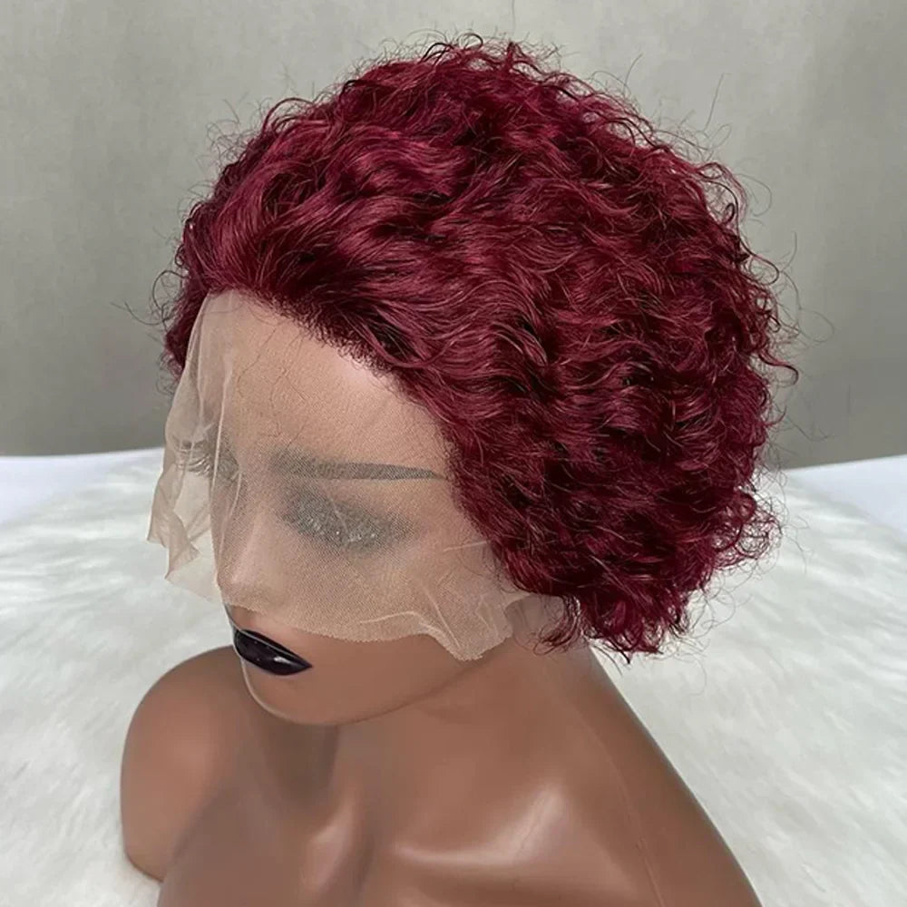 Pixie Cut Wig Human Hair X Lace Frontal